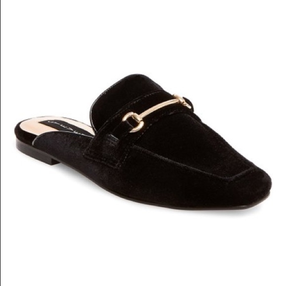 Steven by Steve Madden Royce Velvet Mule Slide